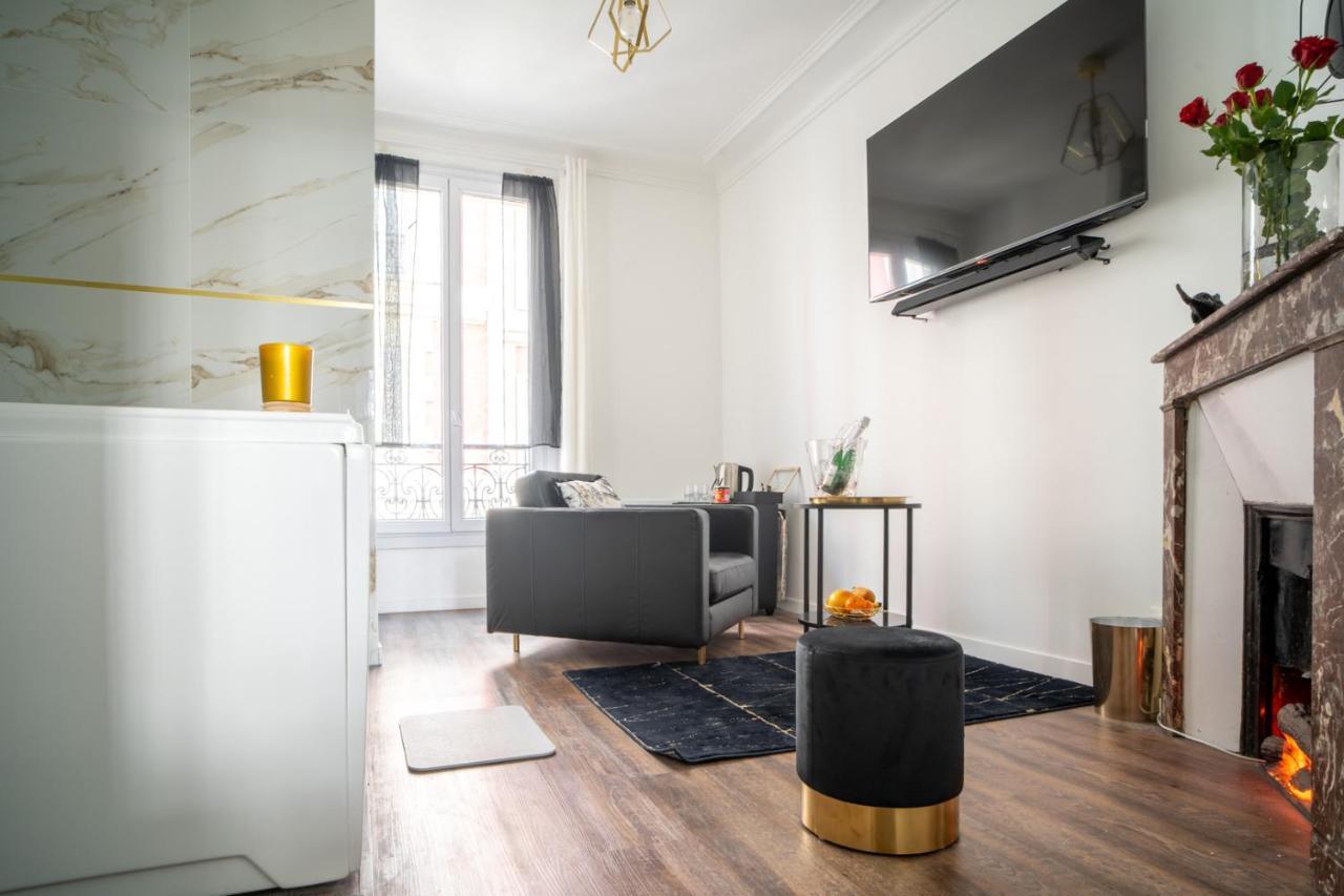 Suite L'Eclipse Paris, Logement Avec Jacuzzi, A 10 Minutes Des Champs Elysees 勒瓦卢瓦-佩雷 外观 照片