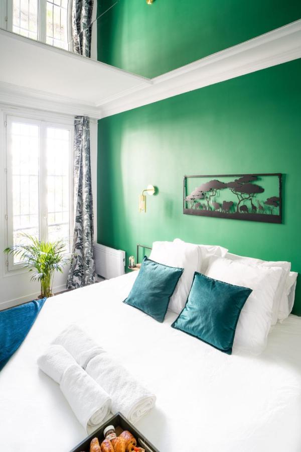 Suite L'Eclipse Paris, Logement Avec Jacuzzi, A 10 Minutes Des Champs Elysees 勒瓦卢瓦-佩雷 外观 照片